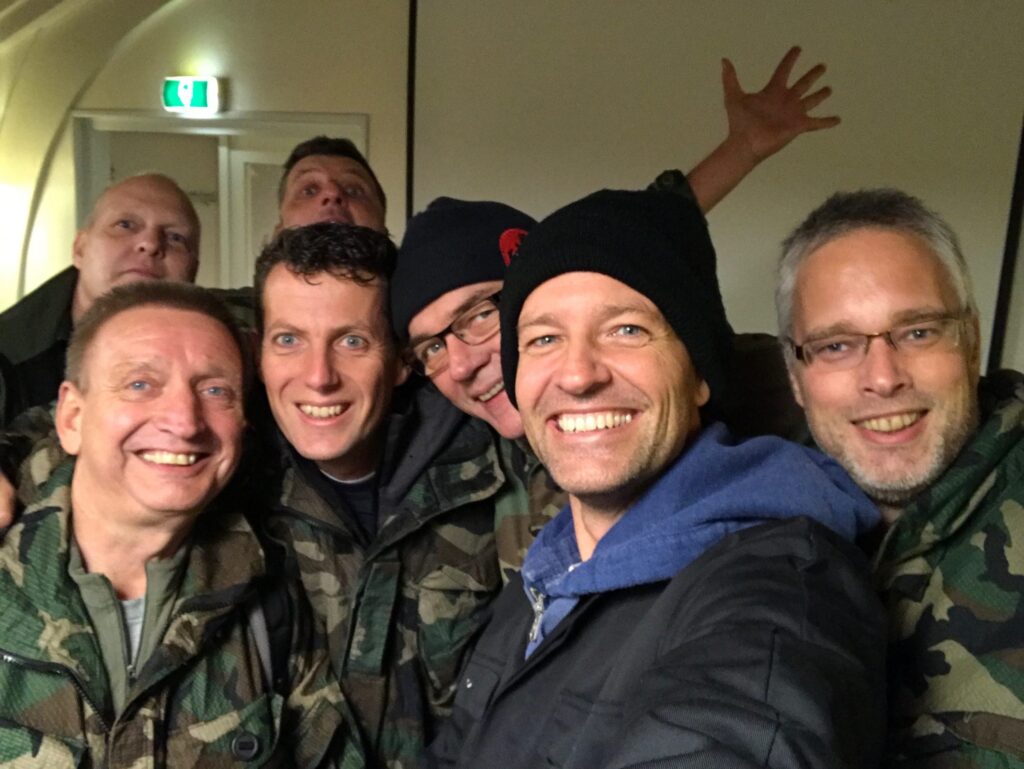 Erik Jan Koedijk kreeg een training van ex-mariniers