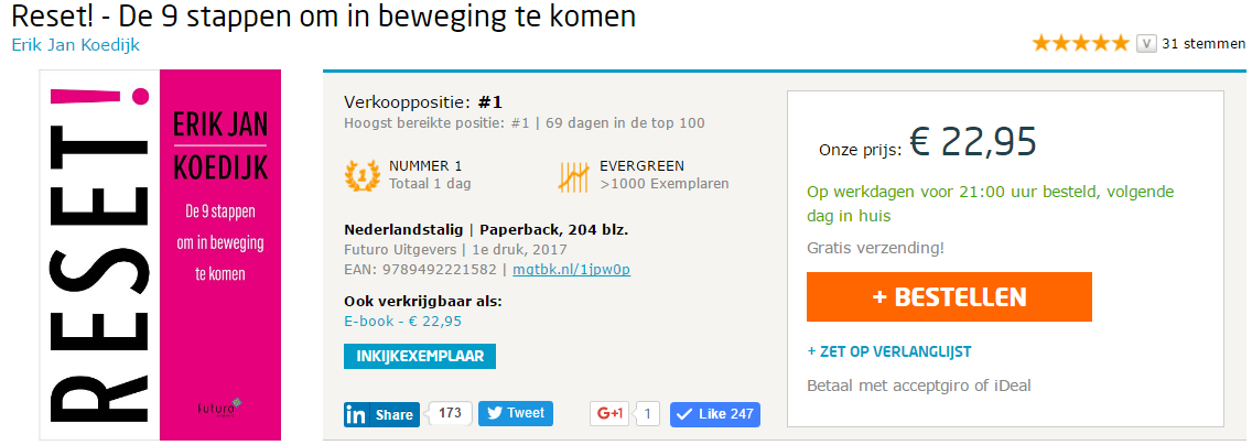 Het managementboek waarna je ziet dat je geen angst hoeft te hebben voor disruptie