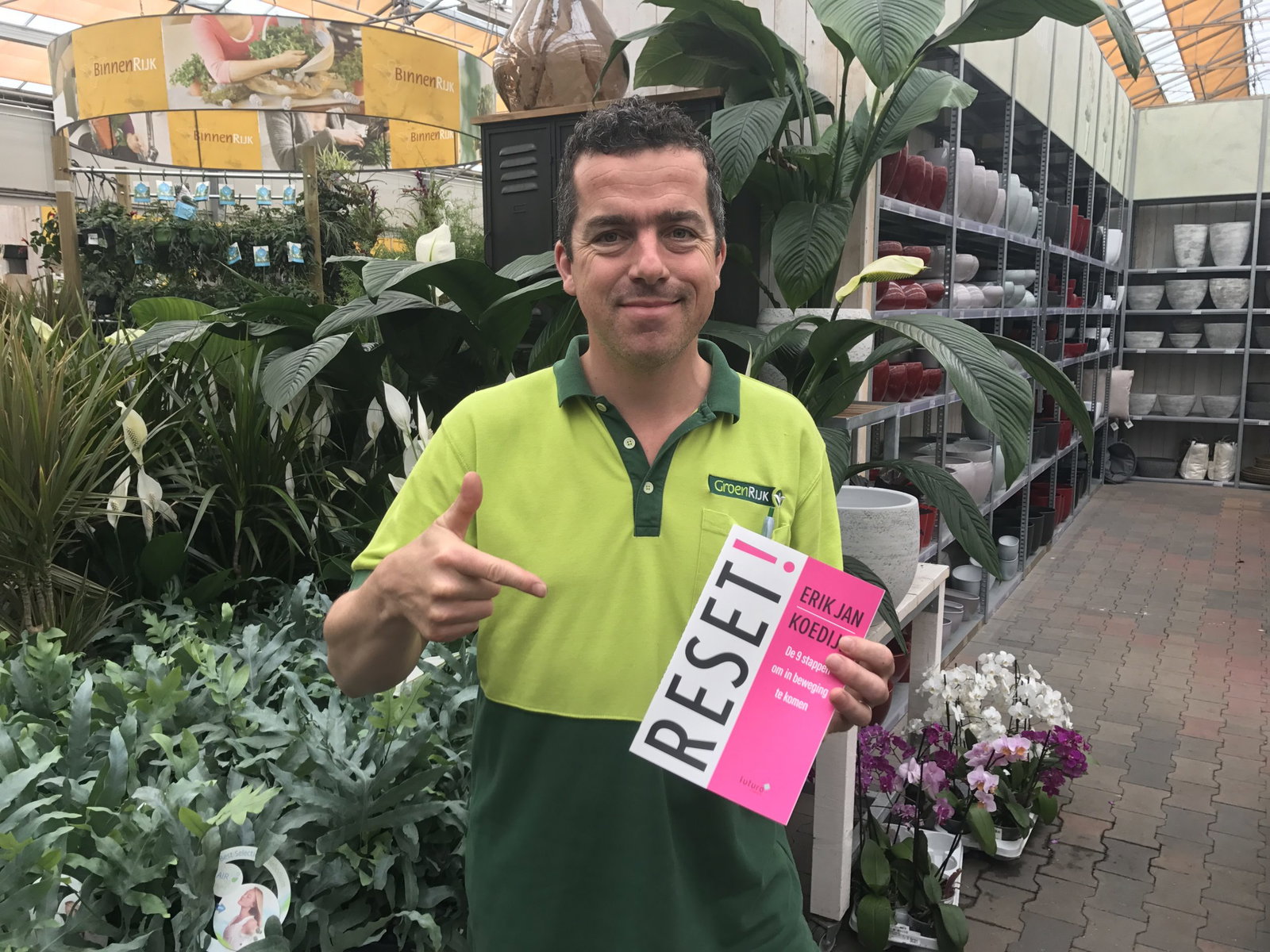 Het boek reset wordt ook in de retail branche gelezen