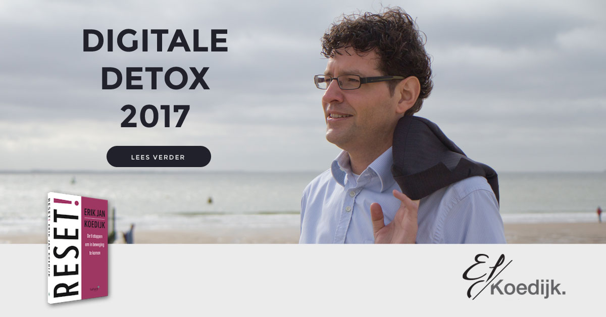 Digitale detox voor de 13e keer