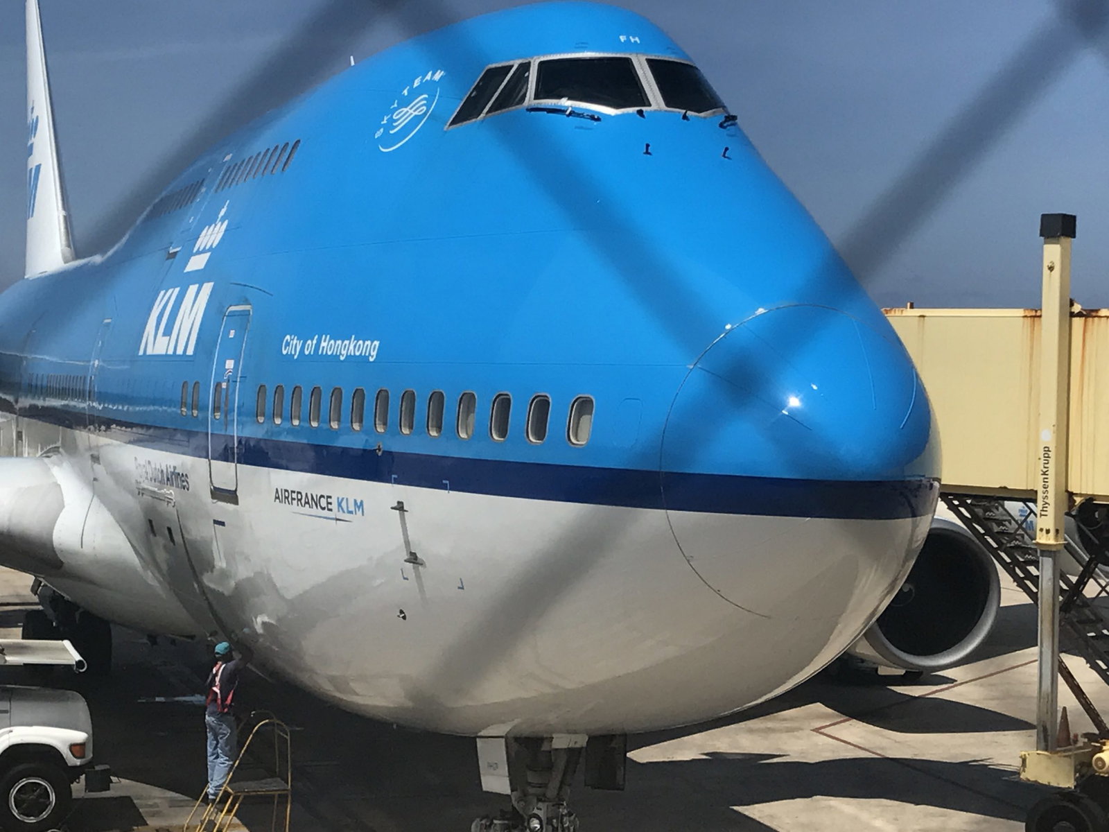 Erik Jan Koedijk vliegt met KLM naar Curacao