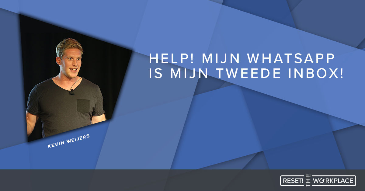 help mijn whatsapp is mijn tweede inbox