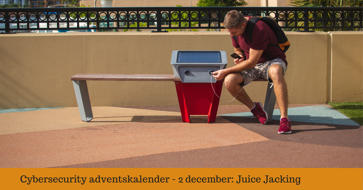 cybersecurityadventskalender dag 2 - Juice Jacking
